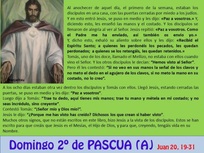Juan 20, 19-31